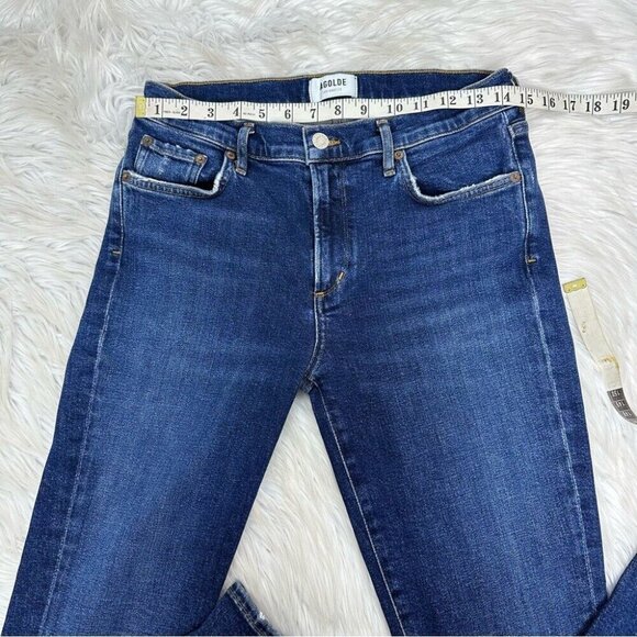 Agolde Women’s Sophie Blue Skinny‎ Leg Designer Luxury Jeans W28/L28 - Picture 9 of 13